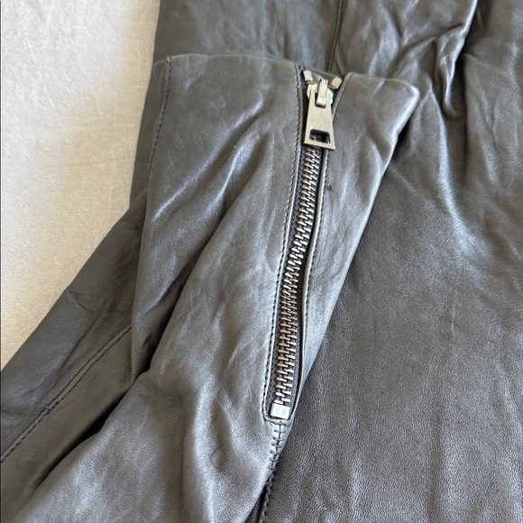 Must by Rick Owen’s Men's Black Leather Jacket, size EU 50 - or Large, paid 5800 - Picture 9 of 9